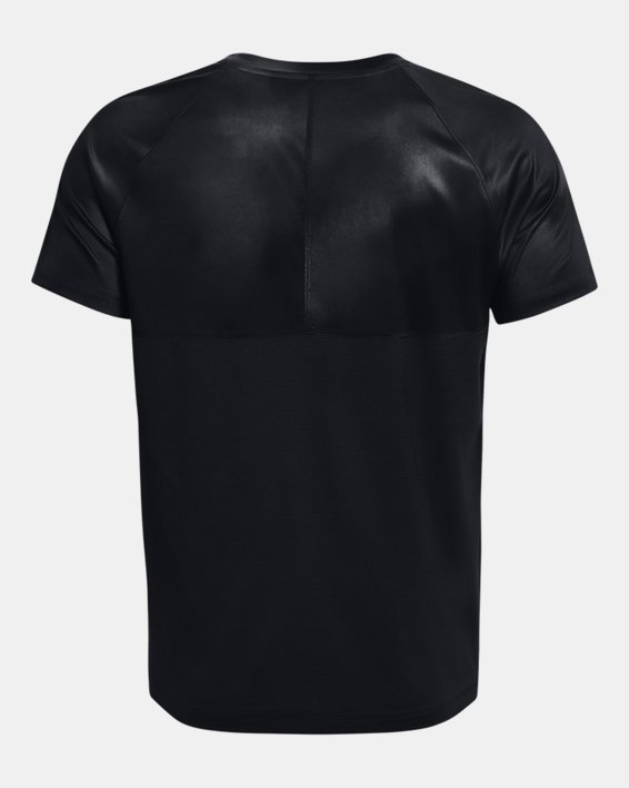 Men's UA Iso-Chill Up The Pace Short Sleeve, Black, pdpMainDesktop image number 5
